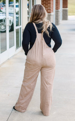 Lotsa Latte Fun Cord Jumpsuit