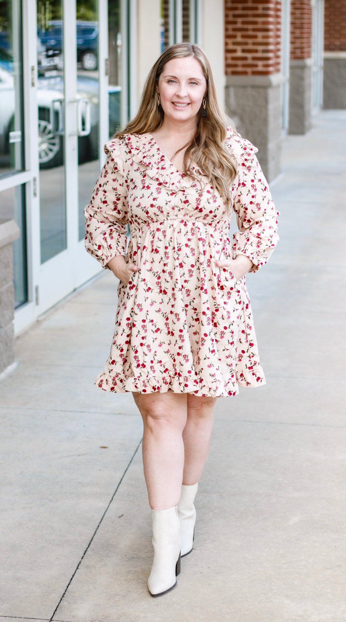 Picture Perfect Floral Dress