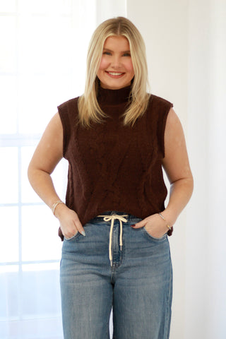 Life is Grand Mock Neck Sweater