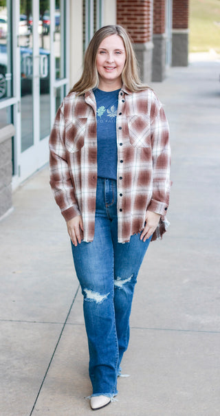 Fireside Flannel in Brown