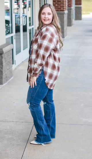 Fireside Flannel in Brown