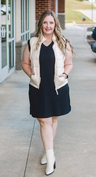 Bare Elegance Black  Dress