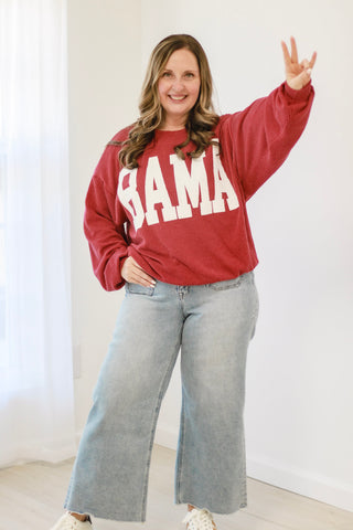 Alabama Time Ribbed Pullover