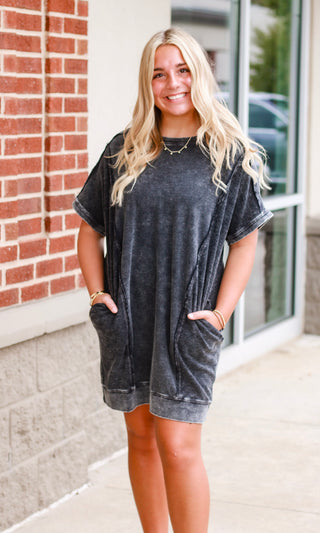 Come Over Here Sweatshirt Dress