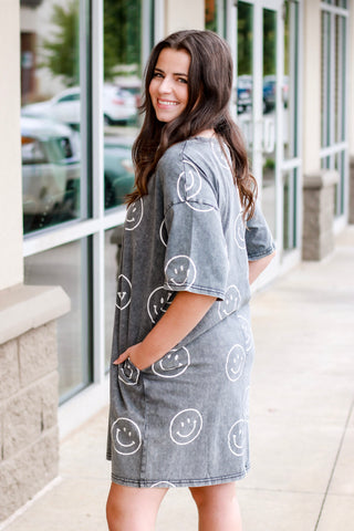 Smile With Me Dress in Black