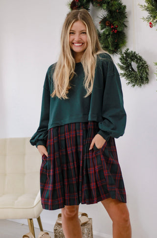 Plaid About You Dress