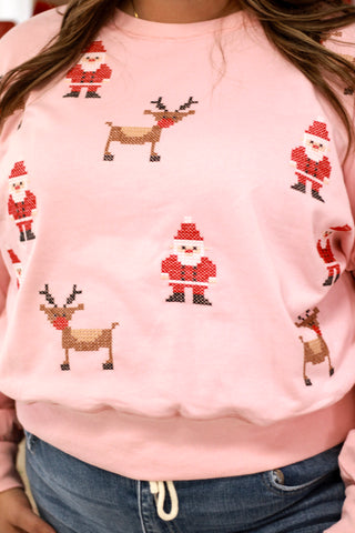 Santa's Reindeer Sweatshirt
