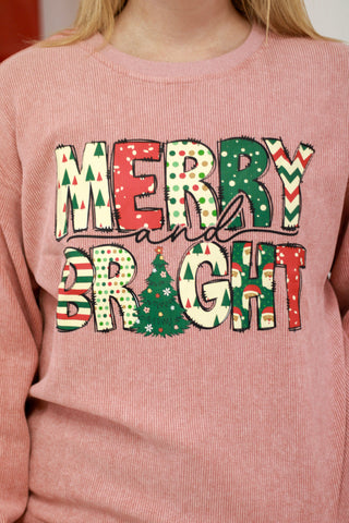 Merry & Bright Thermal Pullover