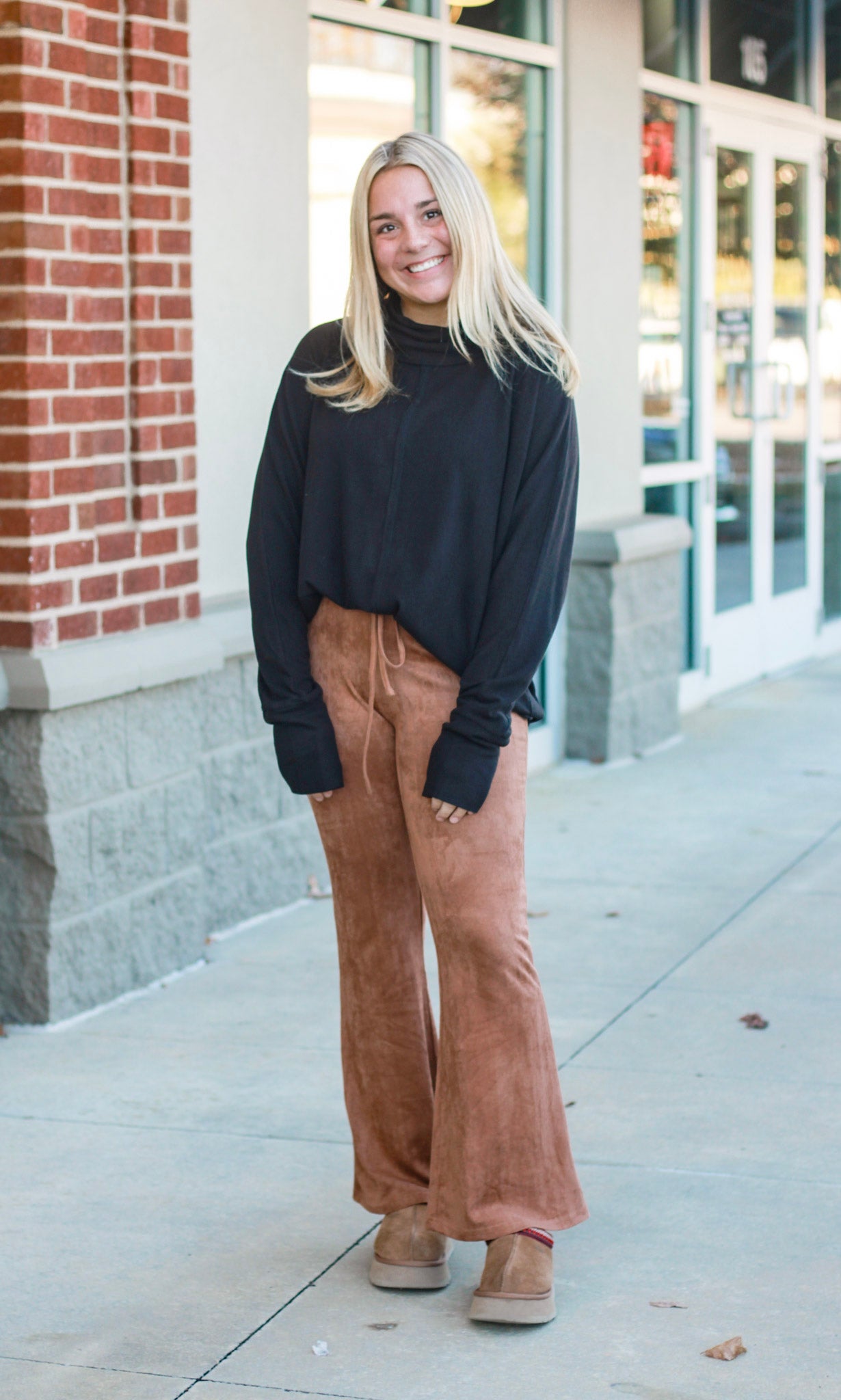 Soft Style Pants in Camel