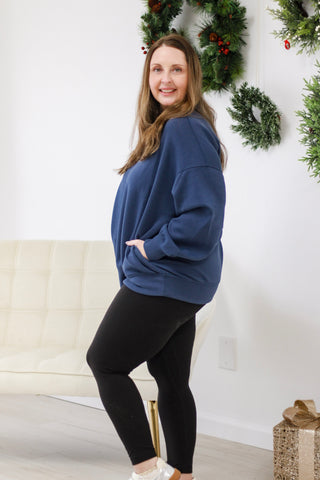 Everyday Scuba Pullover in Marlin Blue