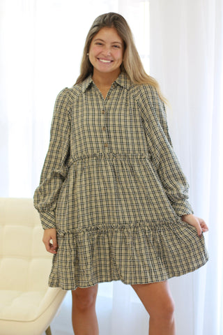 Plaid About Life Dress