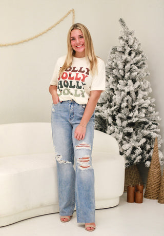 Holly Jolly Christmas Tee