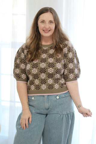 Fall Blooms Sweater