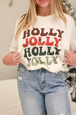 Holly Jolly Christmas Tee