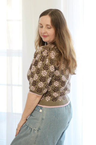 Fall Blooms Sweater