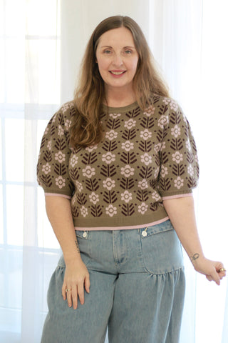 Fall Blooms Sweater