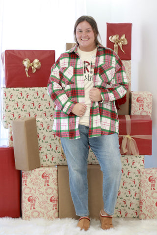 Christmas Tree Farm Shacket