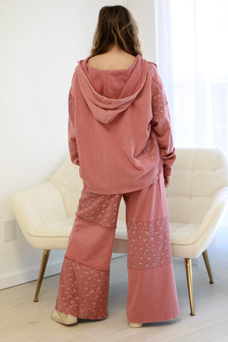 My Better Half Floral Hoodie