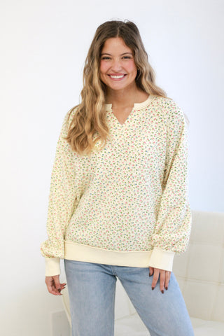 Standing on Forever Thermal Top in Ivory