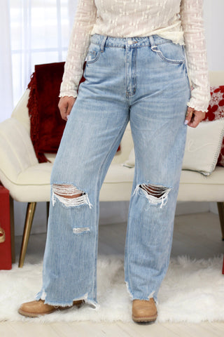 90's Vintage Distressed Flare by Vervet