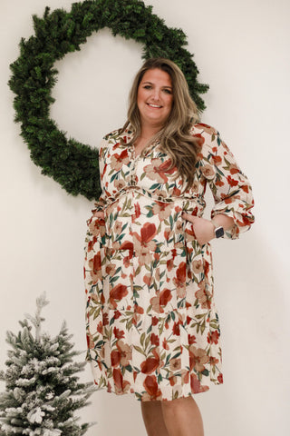 Christmas Eve Service Midi Dress