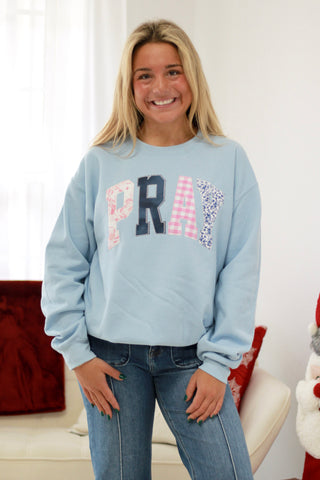 PRAY Embroidered Sweatshirt