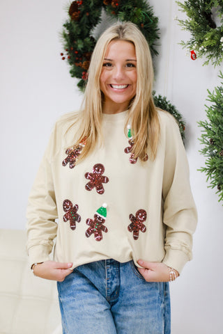 Gingerbread Chrismas Pullover