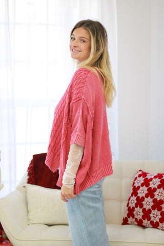 Boho Lovin' Girl Dolman Sleeve Top