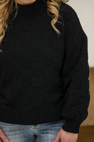 Dreaming of You Black Sweater