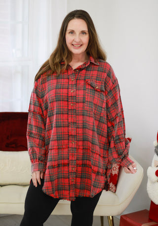 Out of the Woods Flannel Shacket