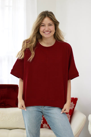 Vibin With You Cabernet Top