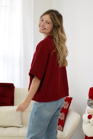 Vibin With You Cabernet Top