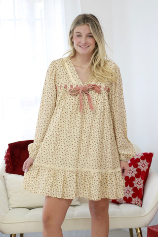 Church Date Floral Dress