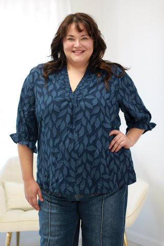 Most of All Textured Blouse