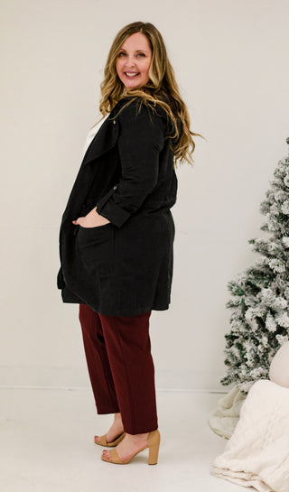 Business Minded Black Jacket