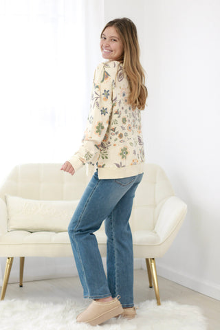Better In Bloom Floral Pullover