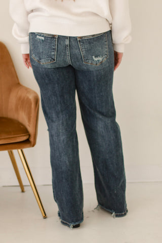 The 90's Called Judy Blue Straight Leg Jeans