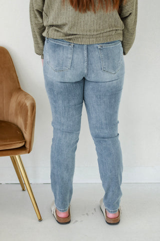 Is It Over Now Light Wash Relaxed Fit Judy Blue Jeans
