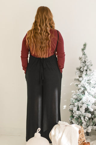 See Me in Style Jumpsuit in Black
