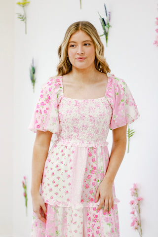 Living Like A Princess Dress in Pink