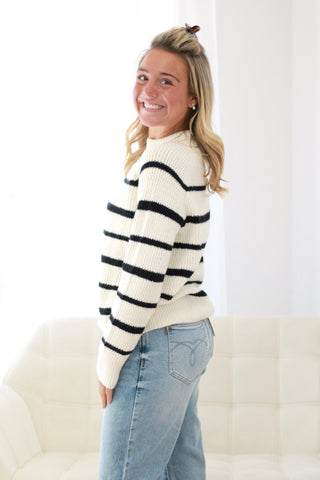 Winter Wonderland Striped Sweater