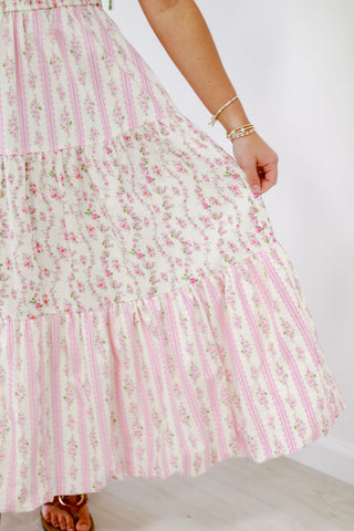 In Floral Paradise Maxi Dress
