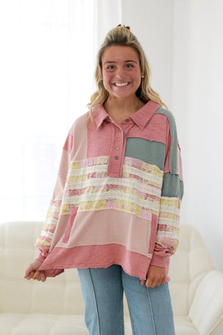 In Love With You Colorblock Top by Oli & Hali