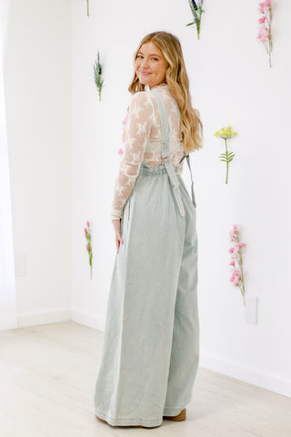 Won't You Be Mine Denim Jumper