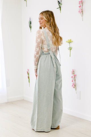 Won't You Be Mine Denim Jumper