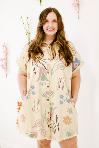 Garden Variety Denim Dress