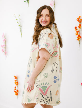 Garden Variety Denim Dress