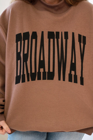 Nashville/Broadway Reversible Mockneck Sweatshirt
