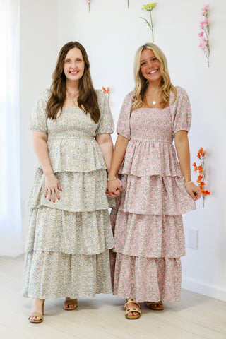 Meet Me at Brunch Maxi Dress in Pink