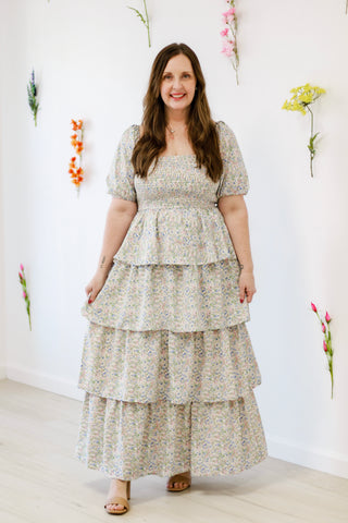 Meet Me at Brunch Maxi Dress in Blue